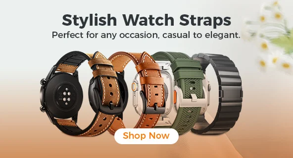 Stylish Watch Straps perfect for any occasion, casual to elegant.